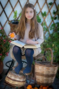 Girl reading