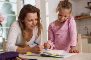 why less homework is better for students mom